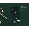 Telefono kortelių lizdo galinis korpusas VixFox, skirtas iPhone X / XS, miško žalios spalvos apsauginis galinis dangtelis su kortelių kišene