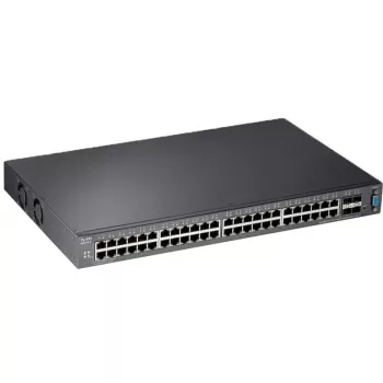 Zyxel XGS2210-52 valdomas L2 gigabitinio eterneto (10/100/1000) 1U juodas