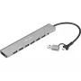 USB šakotuvas SANDBERG 136-66 — 7 USB 3.0 prievadai, maitinamas iš tinklo