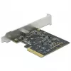 DeLOCK - USB adapteris - PCIe 3.0 x4 Low-Profile - USB 3,2 Gen 2x2 x 1 (89036)