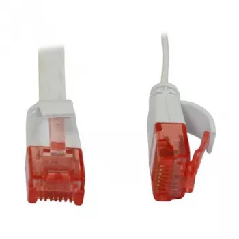 Pataisomasis laidas RJ45 - CAT6 250MHz - 5m baltas - UTP(U/UTP) - PVC - plokščias - Synergy 21 -