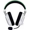 Ausinės Razer JuodaShark V3 Pro laidinės ir belaidės Bluetooth baltos
