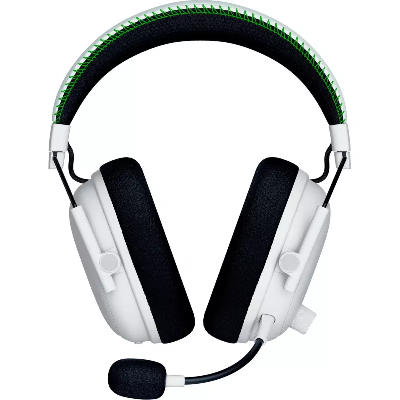 Ausinės Razer JuodaShark V3 Pro laidinės ir belaidės Bluetooth baltos