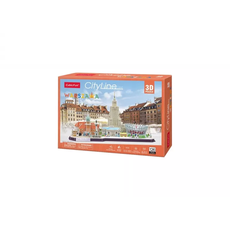 3D Puzzle - Cityline Warsaw