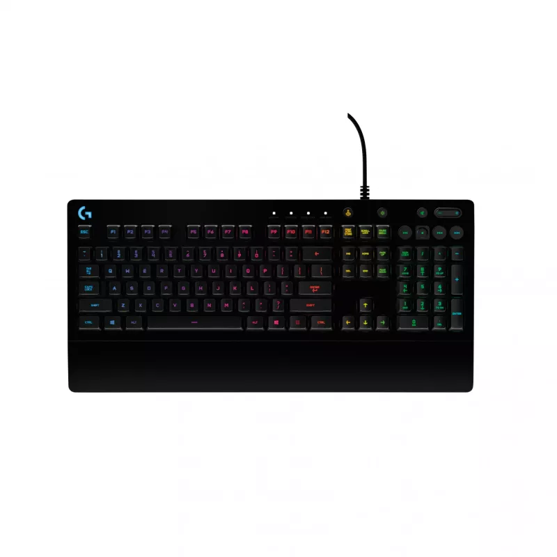 Žaidimų klaviatūra Logitech G G213 Prodigy RGB LED pilno dydžio laidinė