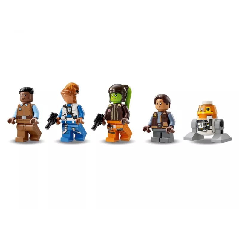 LEGO Star Wars žaidimo rinkinys 75357 — The Ghost and Phantom II, 1 394 dalys, 4 mini figūrėlės, amžius 10+