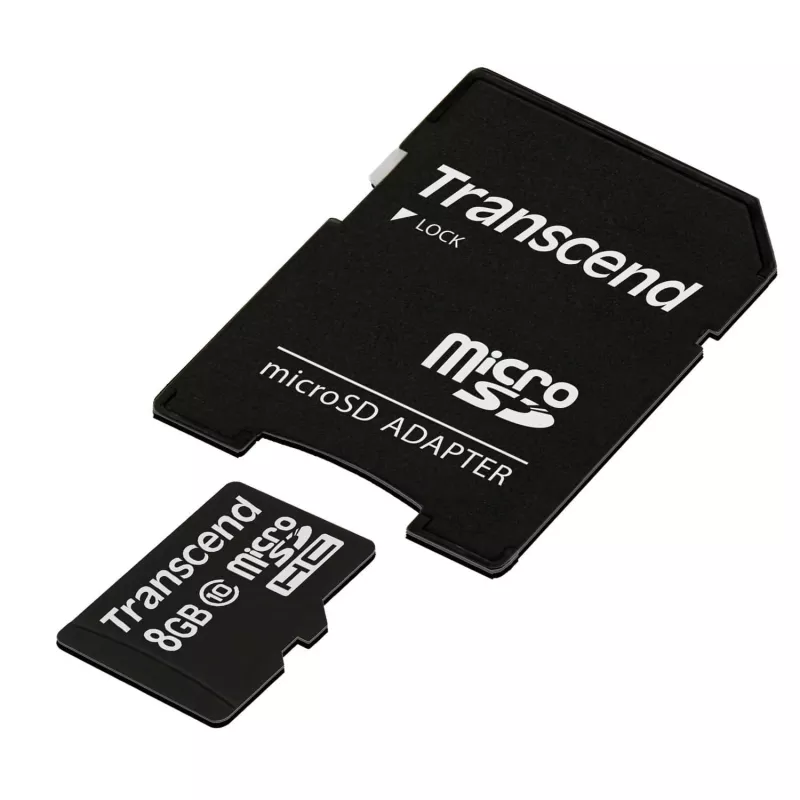 Transcend Premium - Flash atminties kortelė (su microSDHC/SD adapteriu)