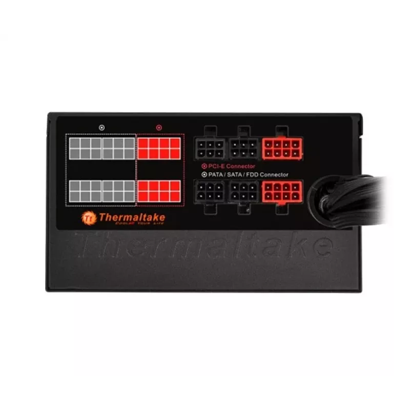Thermaltake SMART SE 630W - maitinimo blokas (vidinis) - ATX12V 2.3/ EPS12V 2.92 - CA 230 V - 630 W - aktyvus PFC - Europos Sąjunga - juoda