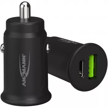Ansmann 1000-0029 - automobilinis - cigarečių žiebtuvėlio adapteris - 5 V - juodas