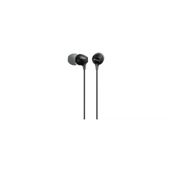 Sony MDR-EX15AP, laidinis, 8 - 22000 Hz, skambučiai/muzika, 3 g, ausinės, juodos