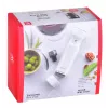 Vyno išsaugojimo siurblys ZWILLING FRESH & SAVE – siurblio galvutė vakuuminiams kamščiams, pilka, Ø 3 cm, aukštis 40 mm, rinkinio kiekis 3