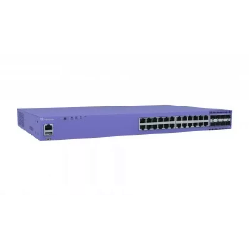 Valdomas komutatorius EXTREME 5320-24P-8XE — 24x Gigabit PoE (IEEE 802.3at), L2/L3, 208 Gbit/s, 10G palaikymas