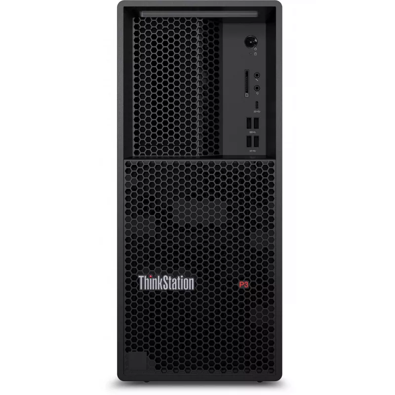 Lenovo ThinkStation P3 Tower Gen 2 Intel Core Ultra 9 285K 64 GB DDR5-SDRAM 1 TB SSD NVIDIA RTX 2000 Ada Windows 11 Pro darbo stotis, juoda