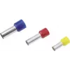 Cimco įvorė 0,25 mm² 8 mm iš dalies izoliuota šviesiai mėlyna 18 2190 100 vnt. (18 2190)