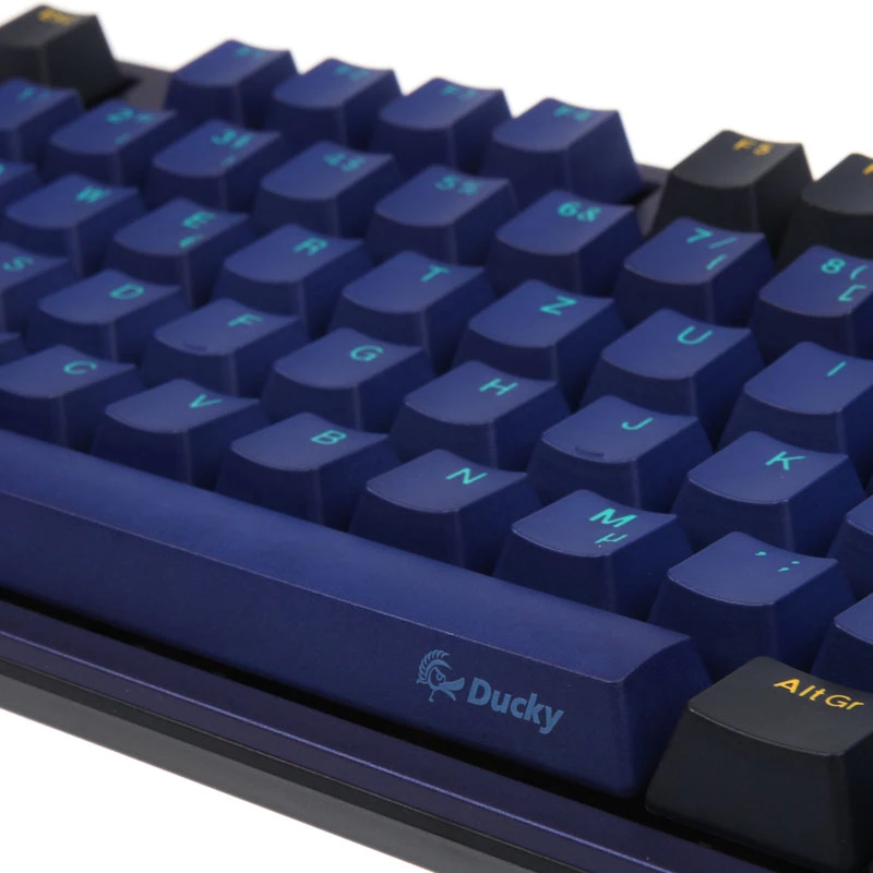 Klaviatūros klavišų rinkinys Ducky Horizon DKSA109-DEPDBBZOH PBT medžiaga juoda mėlyna
