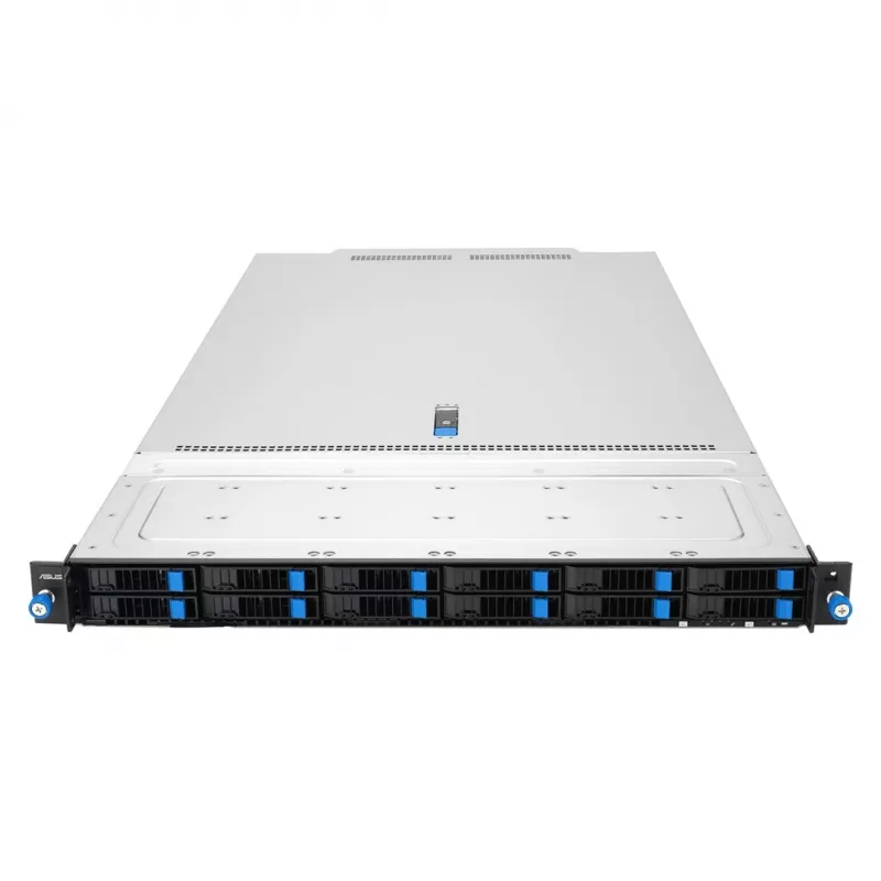 Stovo 1U stalinis kompiuteris ASUS ExperCenter Pro ERA100A B6 — Intel Core i5, 8GB DDR5, 4×2,5 colio skyriai, 500W PSU, 1×PCIe 5.0 x16, 3×RJ‑45