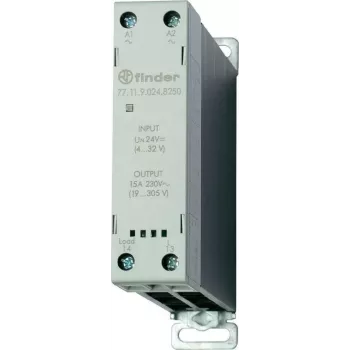 Finder SSR-Relė 22,5 mm korpuse 77.11.9.024.8250 1 Normaliai Atviras Kontaktas (77.11.9.024.8250)