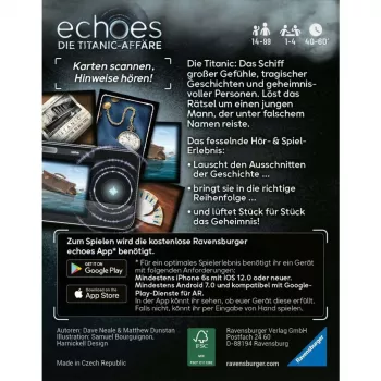 echoes „Titaniko afera“, šeimos žaidimas