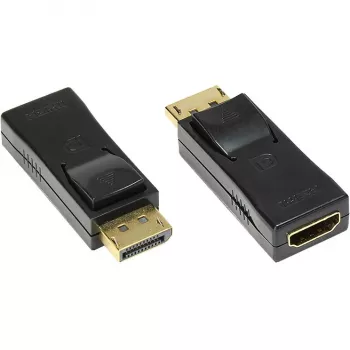 HDMI - DisplayPort adapteris Alcasa HDMI - DisplayPort F/M juodas