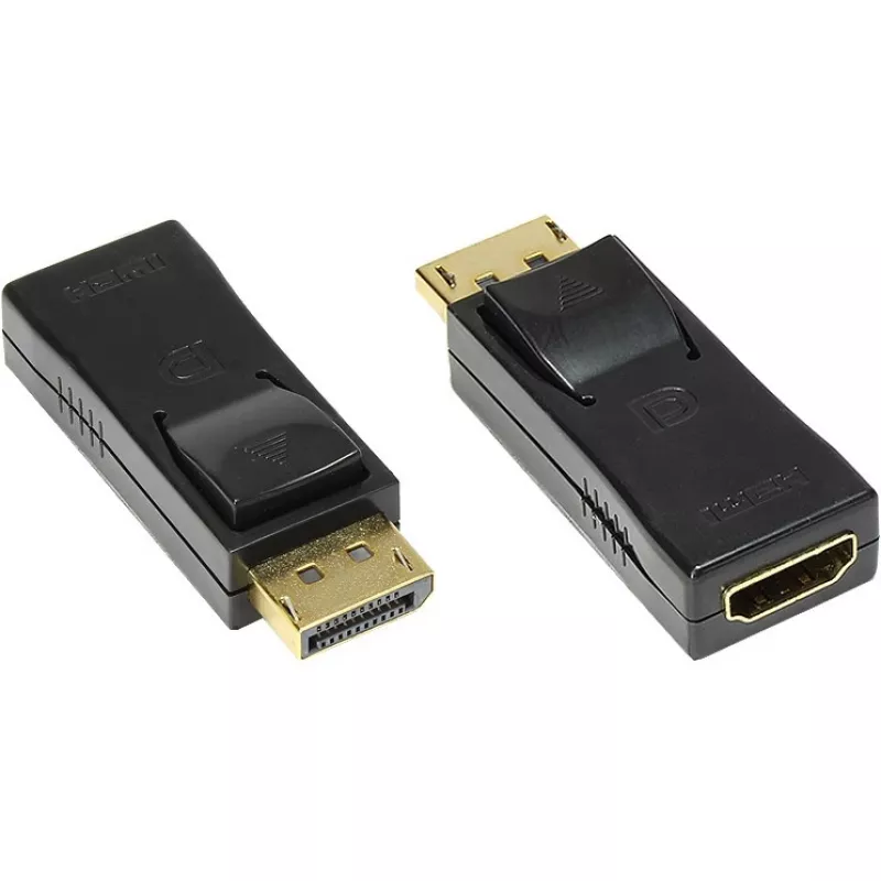 HDMI - DisplayPort adapteris Alcasa HDMI - DisplayPort F/M juodas