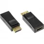 HDMI - DisplayPort adapteris Alcasa HDMI - DisplayPort F/M juodas