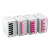 EFB Elektronik priekinis skydelis 6x SC-D, LC-Quad su 2,8 mm varžtų skylėmis