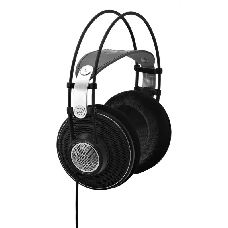 AKG K612 PRO ausinės su laidu, galvos juosta, muzika, juodos