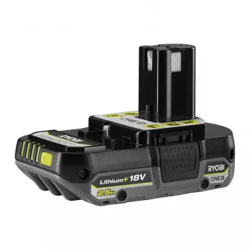 Ryobi RB18L25, akumuliatorius, ličio jonų (Li-Ion), 2.5 Ah, 18 V, juodas, žalias, 1 vnt.