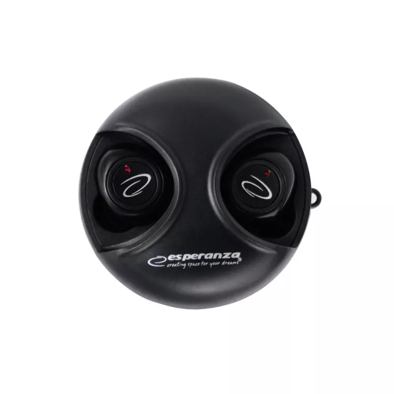 Esperanza EH228K ausinės/laikrodis Belaidis Į ausis įdedamas Skambučiai/Muzika Micro-USB Bluetooth Juoda