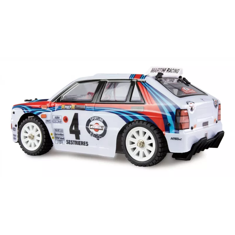 Radijo bangomis valdomas automobilis Amewi Hyper Go Lancia Delta HF Integrale 4WD Rallye Drift modelis (MPN 21109)