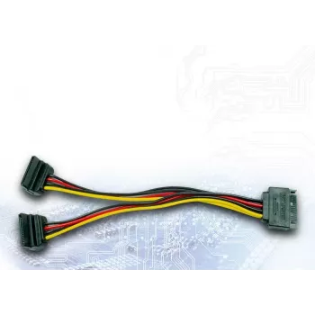 SATA laidas Inter-Tech 88885532 0,15 m 2 x SATA 15 kontaktų