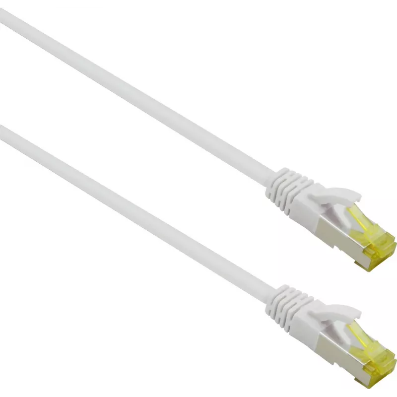 Tinklo kabelis Helos 263812 0,25m Cat6a S/FTP baltas