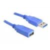 USB laidas DeLOCK USB 3.0-A M/F 1m