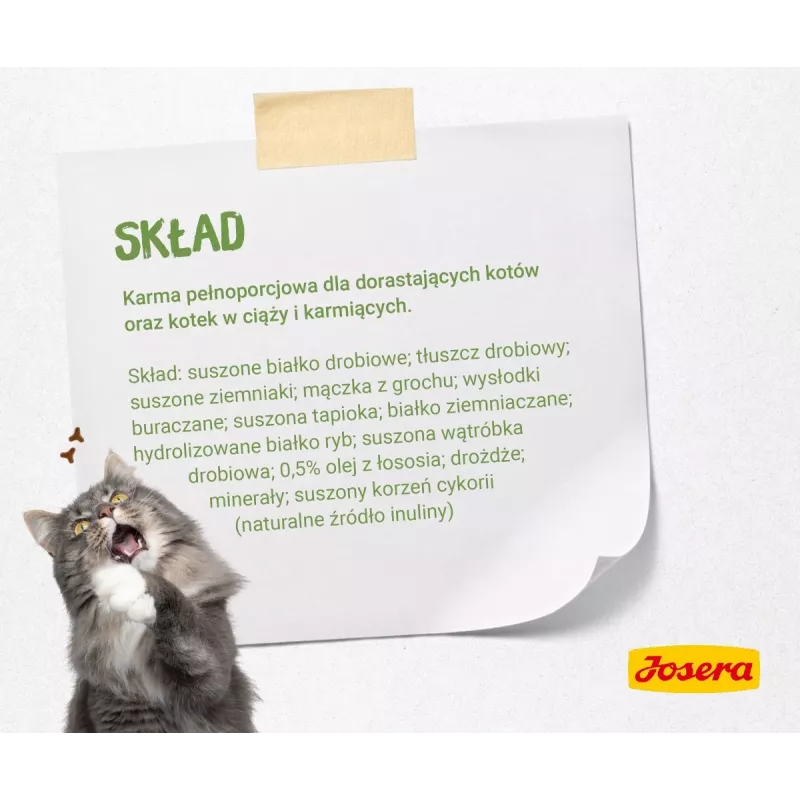 Sausas kačių maistas Josera Kitten Poultry 2 kg