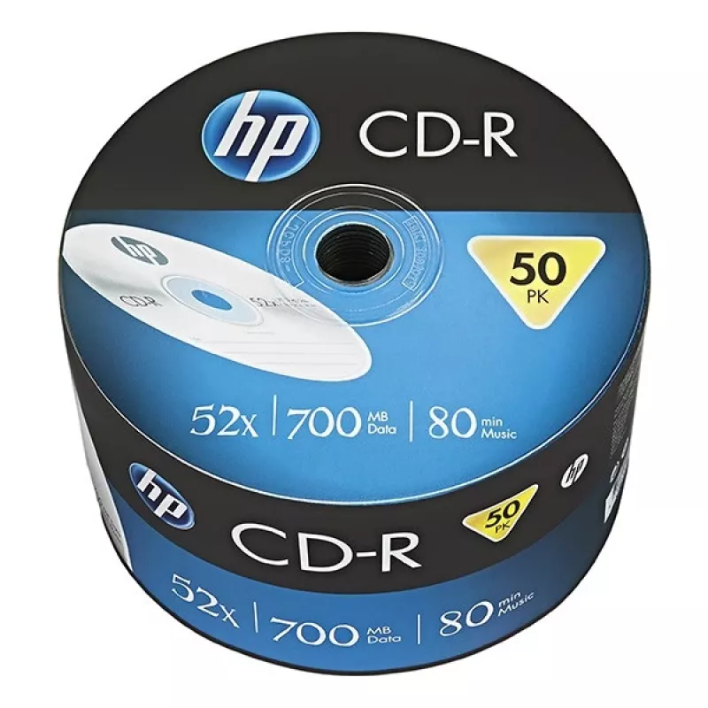 HP CRE00070 tuščias CD CD-R 700 MB 52x 50 vnt.