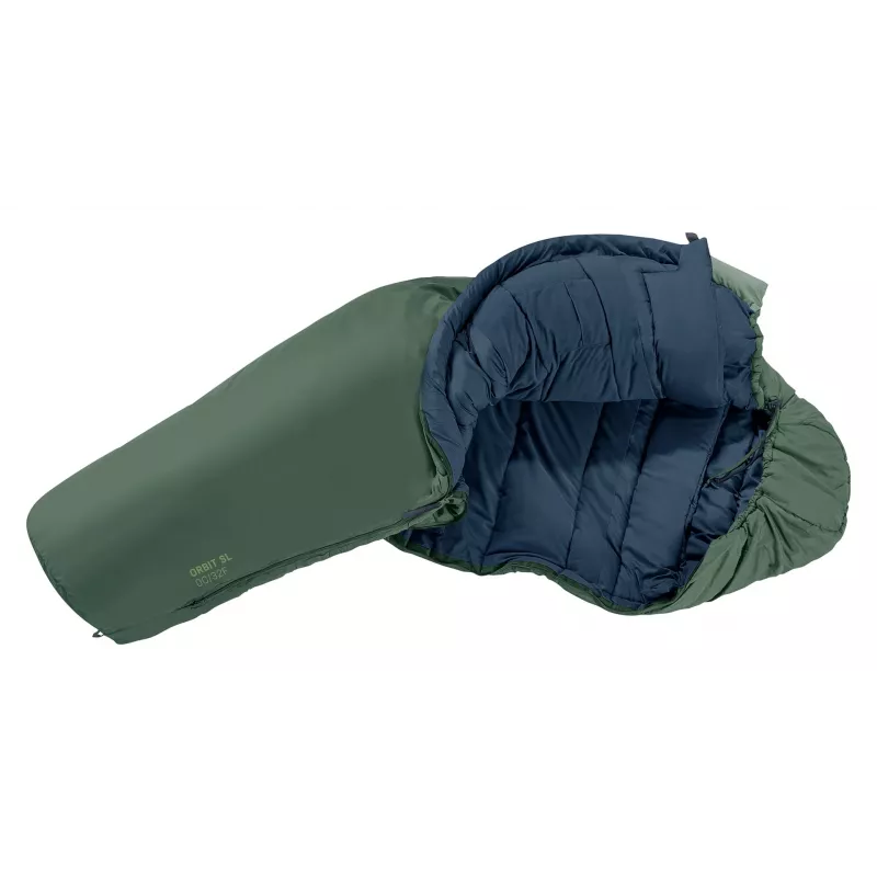 Miegmaišis DEUTER Orbit SL 0°C / 32°F Suaugusiųjų mumijos tipo, PES ripstop audinys, plotis 740 mm, gylis 470 mm