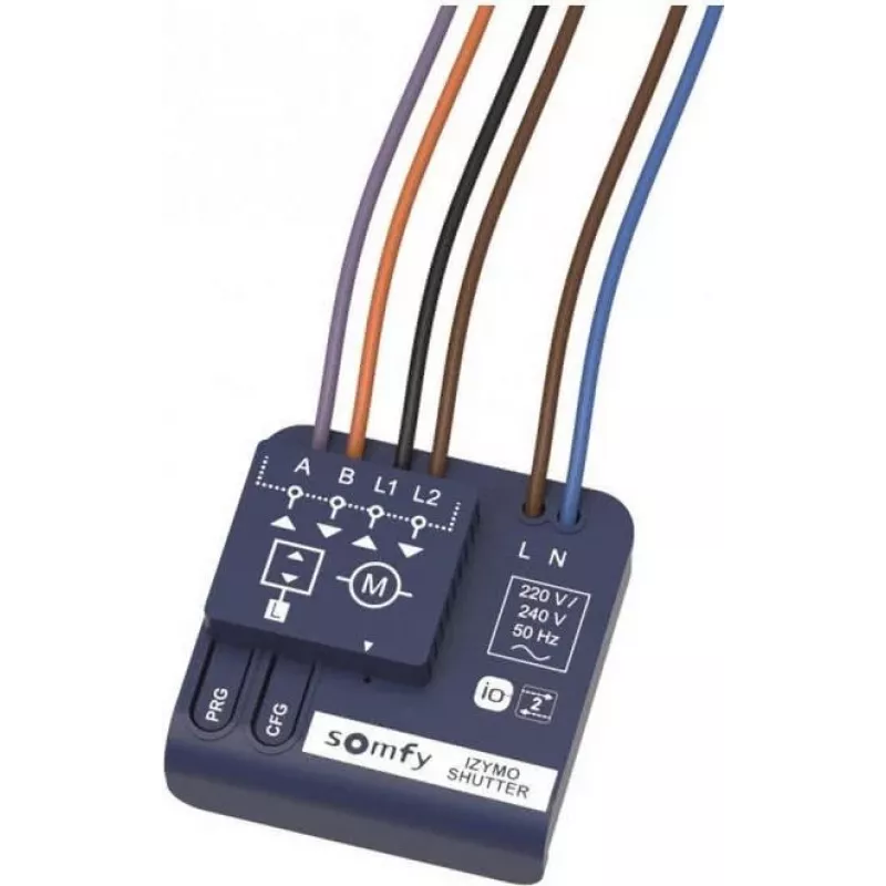 SOMFY 1822660 Flush-Mount-Receiver Rollladen io (1822660)