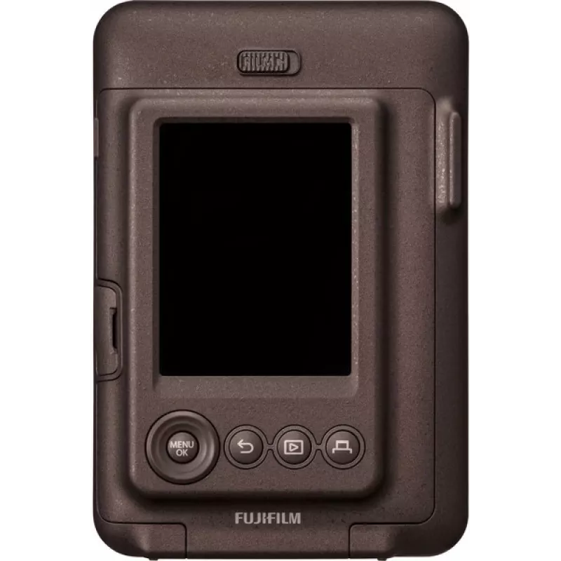 Momentinio spausdinimo fotoaparatas Fujifilm Instax mini LiPlay — 1/5 colio 2560×1920 CMOS, spausdina 86×54 mm, 2,7 colio TFT, bronzinis