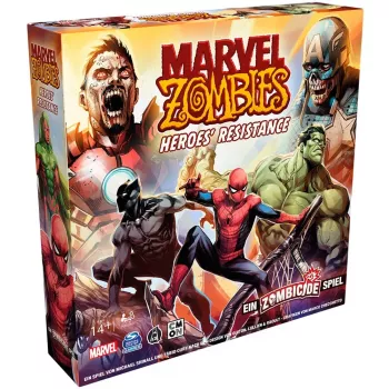 Stalo žaidimas Asmodee Marvel Zombies Heroes' Resistance — bendradarbiavimo miniatiūrų Zombicide kryžminis rinkinys