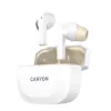 Ausinės CANYON HEXAGON 7 TWS ANC+ENC belaidis įkrovimas baltos smėlio spalvos