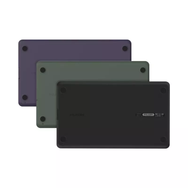 Grafinė planšetė HUION Kamvas 13 Green — 13,3 colio Full HD IPS, 1920×1080, 293,8×165,2 mm darbo sritis, 8192 slėgio lygiai, 5080 lpi, USB-C