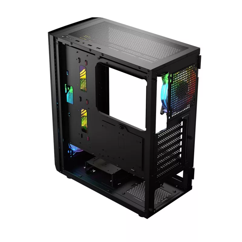 Logic ARAMIS ARGB MINIDI USB 3.0 korpusas, juodas