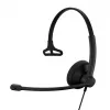 Ausinės EPOS IMPACT 100 MS Mono USB-C+A laidinės lengvos 51 g
