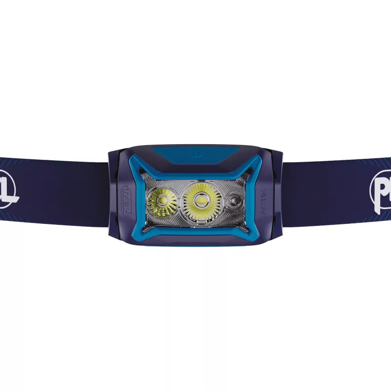 Ant galvos tvirtinamas žibintuvėlis Petzl Actik Core mėlynas LED 100 lm USB įkraunamas