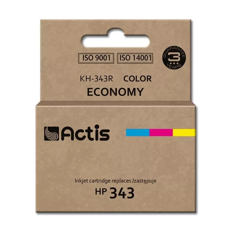 Actis KH-343R rašalas (pakaitalas HP 343 C8766EE; standartinis; 21 ml; spalvotas)
