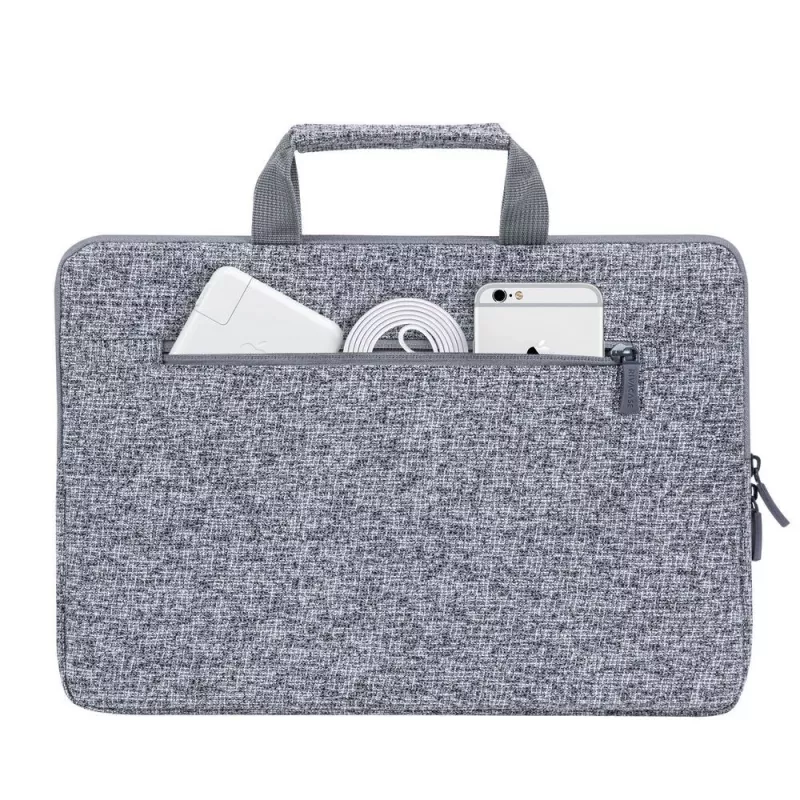 Rivacase 7913 33.8 cm (13.3) įmautė Juoda, Pilka