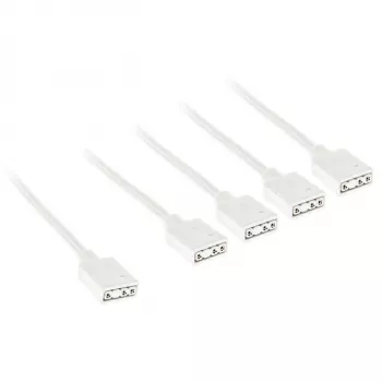 ARGB skirstytuvas Kolink PGW-AC-KOL-157 30 cm baltas skirtas 3 kontaktų 5V ARGB antraštėms