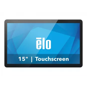 Skaitmeninės iškabos plokščiaekranis Elotouch 1504L 15,6 col. LED 1920x1080 450 cd/m² juodas jutiklinis ekranas