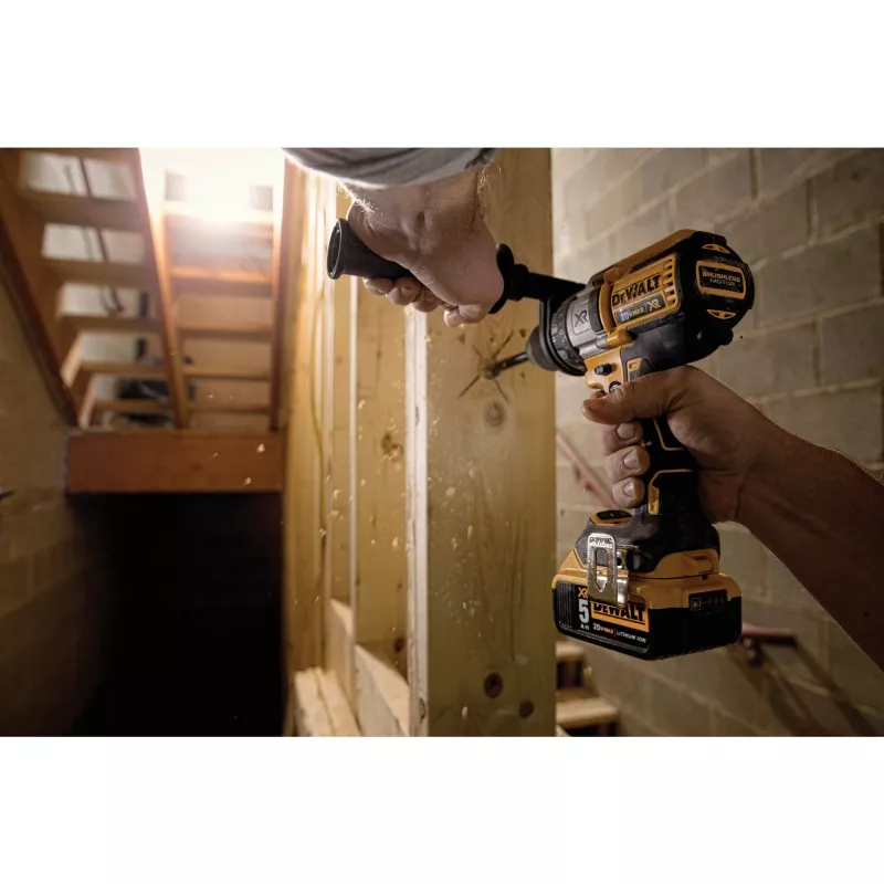 DeWALT DCD991P2 juoda, pilka, geltona 2000 RPM