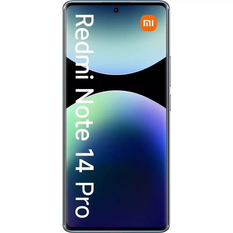 Xiaomi Redmi Note 14 Pro 4G išmanusis telefonas 8 GB RAM 256 GB, 6,67" AMOLED, 200 MP, 5500 mAh, hibridinis Dual SIM, Android 14, vandenyno mėlynas